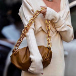 Shoulder Bag Slant Chain Handbag