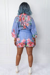 SHERINE- 2PC FLORAL SHORT SET